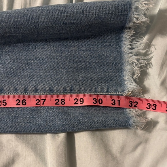 Frame Denim Le Mini Boot Le Freak Light Wash Jeans Size 28 - Picture 7 of 9